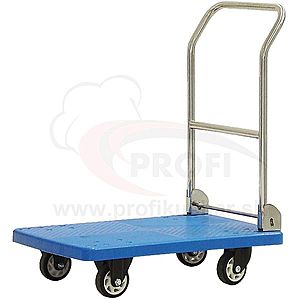 Transportný vozík s pogumovanými kolesami vyobraziť