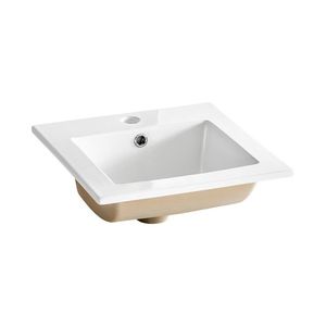 ArtCom Keramické umývadlo SQUARE 42 CFP 9048 B/8023 | biela 40 cm vyobraziť