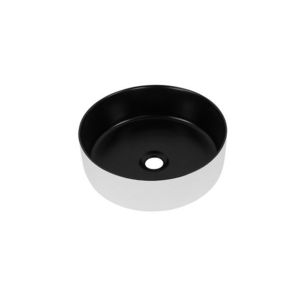 ArtCom Keramické umývadlo CFP 6259 SIMPLE 8 | biely mat/čierny mat 36 cm vyobraziť