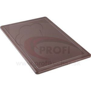 STALGAST Doska na krájanie STALGAST® 60 x 40 / hnedá vyobraziť