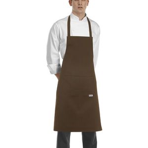 EGOCHEF Kuchárska zástera EGOchef ku krku s vreckom hnedá 90x70 cm vyobraziť