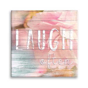Obraz Styler Canvas Dreams Laugh, 32 × 32 cm vyobraziť
