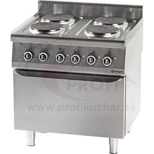 STALGAST Elektricky sporák s rurou GN1/1 STALGAST, 4 horaky vyobraziť