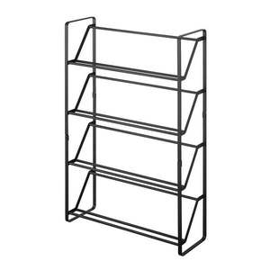 Čierny stojan na topánky so 4 poschodiami YAMAZAKI Frame vyobraziť