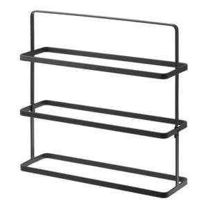 Čierny kovový stojan na topánky Tower Shoe Rack – YAMAZAKI vyobraziť