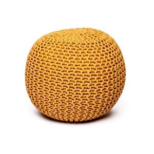Horčicovožltý puf na sedenie Bonami Essentials Jagger vyobraziť