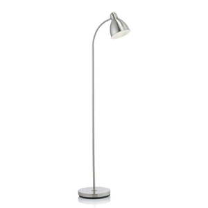 Voľne stojacia lampa v striebornej farbe Markslöjd Nitta vyobraziť