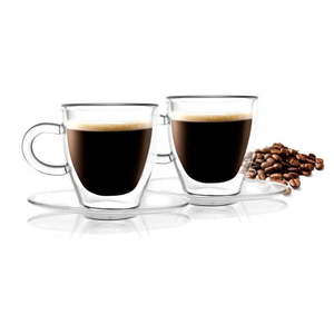 Súprava 2 dvojstenných šálok Vialli Design Amo Espresso, 50 ml vyobraziť