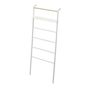 Biely vešiak s poličkou YAMAZAKI Tower Ladder vyobraziť