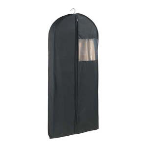 Čierny obal na oblek Wenko, 135 × 60 cm vyobraziť