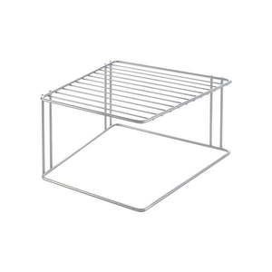 Oceľová prídavná polička v striebornej farbe 25x25 cm Boxe – Metaltex vyobraziť