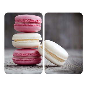 Sada 2 sklenených krytov na sporák Wenko Macarons vyobraziť
