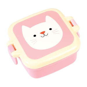 Ružový desiatový box Rex London Cookie the Cat vyobraziť