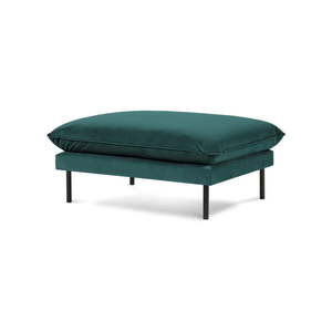 Petrolejovozelená podnožka Cosmopolitan Design Vienna, 100 × 80 cm vyobraziť
