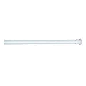 Biela teleskopická tyč na sprchový záves Wenko Shower Curtain Rod vyobraziť