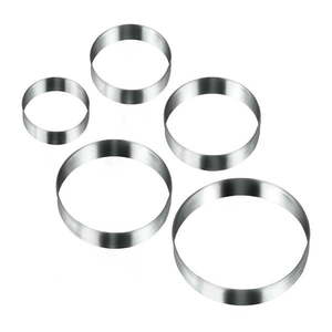 Sada 5 vykrajovadiel v tvare kruhu Metaltex Cookie Cutters vyobraziť