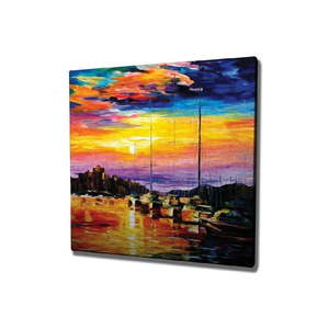 Nástenná reprodukcia na plátne Leonid Afremov, 45 × 45 cm vyobraziť