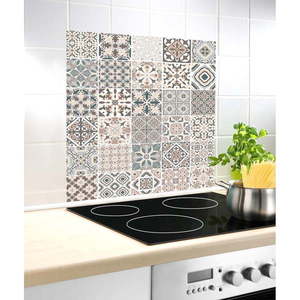 Sklenený kryt na stenu pri sporáku Wenko Splashback Tile vyobraziť
