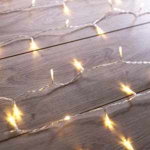 Transparentná LED svetelná reťaz DecoKing Christmas, 200 svetielok, dĺžka 1 m vyobraziť