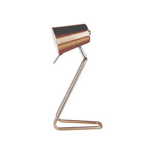 Stolová lampa v medenej farbe Leitmotiv Z Metal vyobraziť
