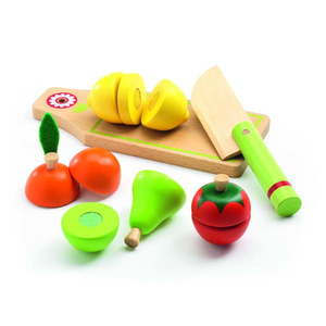 Detský set na krájanie ovocia Djeco Fruit vyobraziť