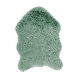 Zelená umelá kožušina Tiseco Home Studio Sheepskin, 60 x 90 cm vyobraziť
