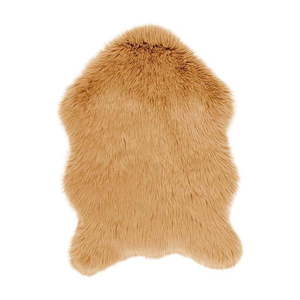 Hnedá umelá kožušina Tiseco Home Studio Sheepskin, 60 × 90 cm vyobraziť
