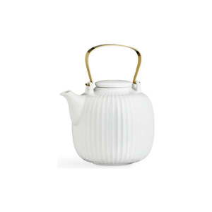 Biela porcelánová čajová kanvica Kähler Design Hammershoi, 1, 2 l vyobraziť