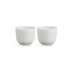 Súprava 2 bielych porcelánových misiek na vajíčka Kähler Design Hammershoi, ⌀ 8 cm vyobraziť