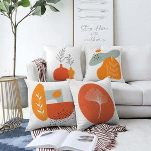 Súprava 4 obliečok na vankúše Minimalist Cushion Covers Glam, 55 x 55 cm vyobraziť