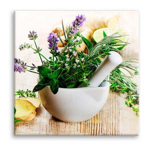 Obraz Styler Glasspik Kitchen Ginger, 30 × 30 cm vyobraziť