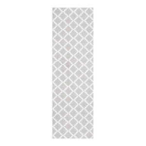 Svetlosivý behúň Zala Living Elegance, 50 × 150 cm vyobraziť