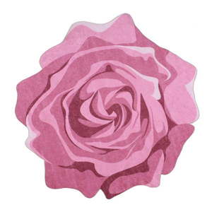 Koberec Vitaus Rose Duro, ⌀ 80 cm vyobraziť