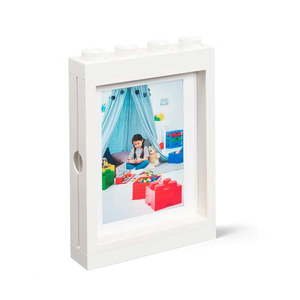 Biely rámček na fotku LEGO®, 19, 3 x 26, 8 cm vyobraziť