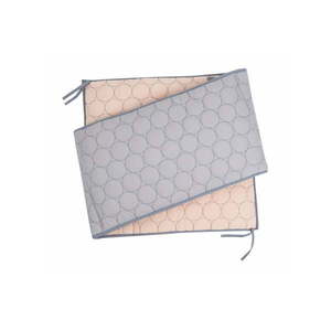 Bavlnená výstelka do postielky Nattiot Dots, 35 × 190 cm vyobraziť