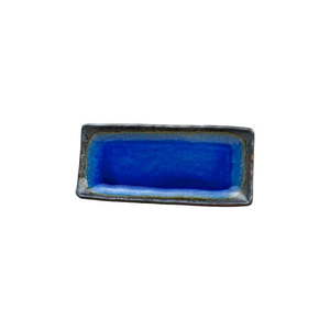 Modrý keramický servírovací tanier Mij Cobalt, 29 x 12 cm vyobraziť