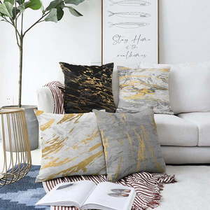 Súprava 4 obliečok na vankúše Minimalist Cushion Covers Artsy, 55 x 55 cm vyobraziť
