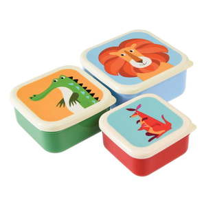 Súprava 3 desiatových boxov Rex London Creatures vyobraziť