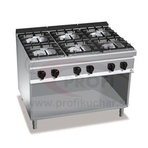 BERTO´S 6- Plynový sporák BERTO´s 53, 5 kW vyobraziť