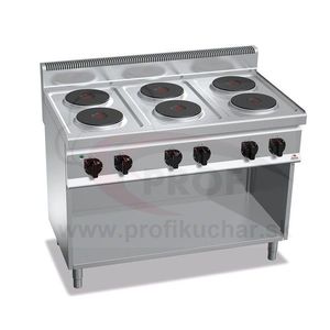 BERTO´S Elektrický sporák BERTO´s 6 x 2, 6 kW vyobraziť