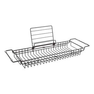 Čierny kovový nastaviteľný držiak na vaňu PT LIVING Tub, 61 - 86 cm vyobraziť