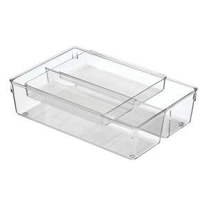 Dvojposchodový organizér do kuchynských zásuviek iDesign Linus, 31 x 20 cm vyobraziť
