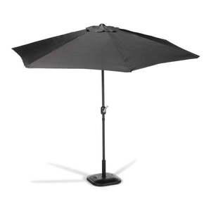 Čierny slnečník bez podstavca Bonami Essentials Sun, ø 300 cm vyobraziť