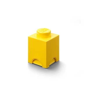 Žltý úložný box LEGO® vyobraziť
