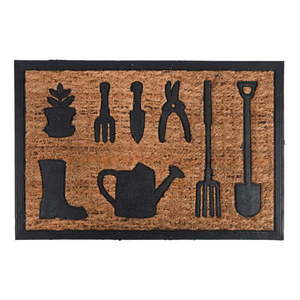 Rohožka z kokosového vlákna s dizajnom záhradného náradia Esschert Design Gardener, 40, 3 × 60, 8 cm vyobraziť
