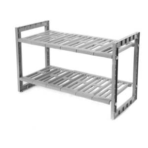 Police do skrinky pod drez s nastaviteľnou šírkou Compactor Expandable Shelf vyobraziť