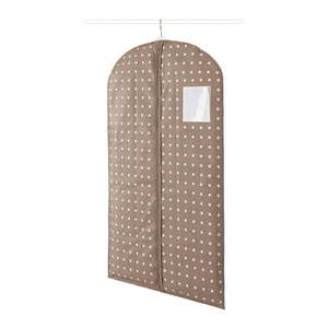 Béžový obal na šaty Compactor Dots, 100 cm vyobraziť