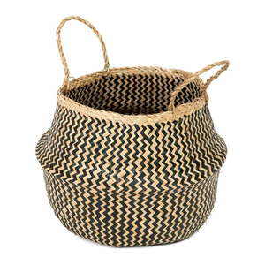 Úložný košík z morskej trávy Compactor Zic Zac, ⌀ 35 cm vyobraziť