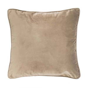 Svetlobéžový vankúš Tiseco Home Studio Velvet, 45 x 45 cm vyobraziť