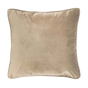 Svetlobéžový vankúš Tiseco Home Studio Velvety, 45 x 45 cm vyobraziť
